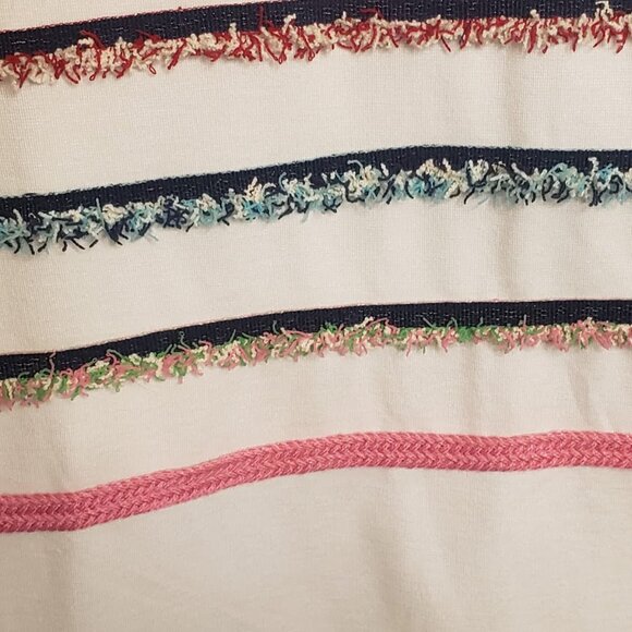 Desigual Boho Women's Sz L Sleeveless Shift Dress Relaxed Cowl Neck Whit… - Picture 5 of 7